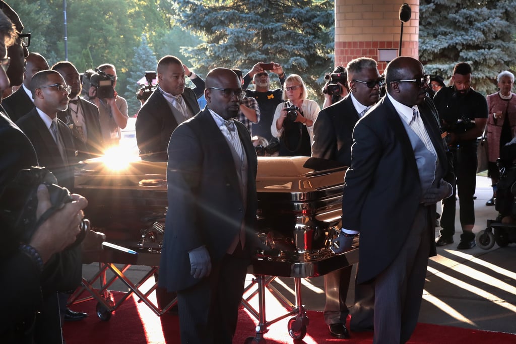 Aretha Franklin Funeral Pictures