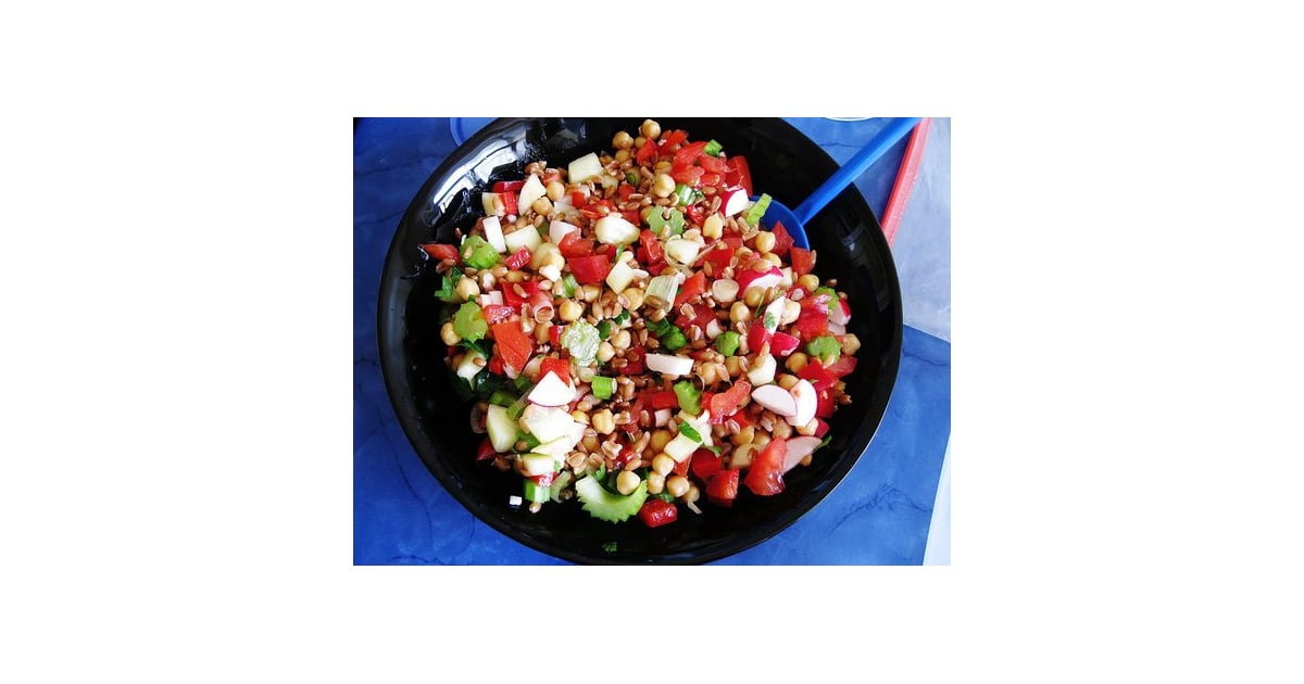 Spelt Mixed Salad Vegan Barbecue Side Dishes POPSUGAR Fitness Photo 22
