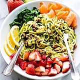 Strawberry Courgette-Noodle Bowl