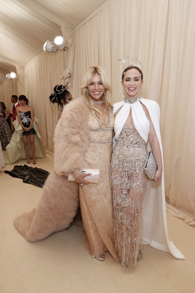 Sienna Miller and Emily Blunt at the 2021 Met Gala