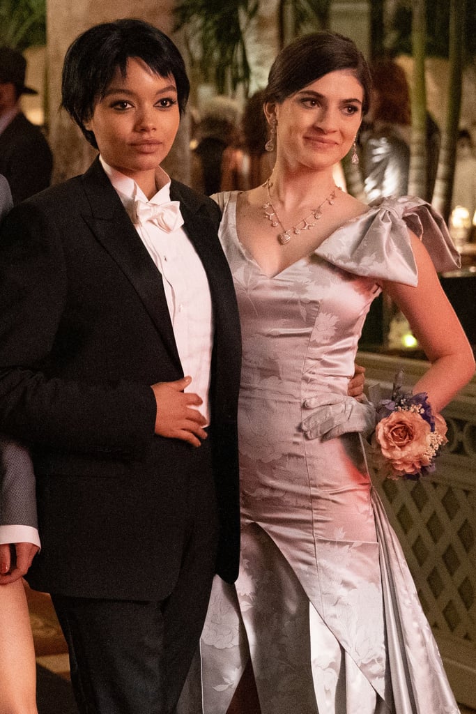 Zoya and Pippa's Chuck and Blair Halloween Costumes on Gossip Girl