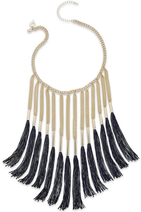 Kate Spade Thalia Sodi Gold-Tone Fringe Necklace