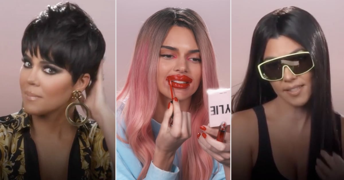 Watch the KardashianJenners' Impressions of Each Other PS Celebrity(00)