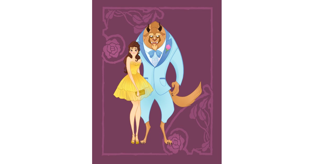 Prom Belle Disney Princess Art Popsugar Love And Sex