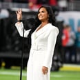 Demi Lovato Just Conquered the Demanding Gig of Super Bowl National Anthem Performer