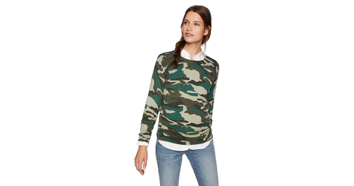 j crew camo hoodie