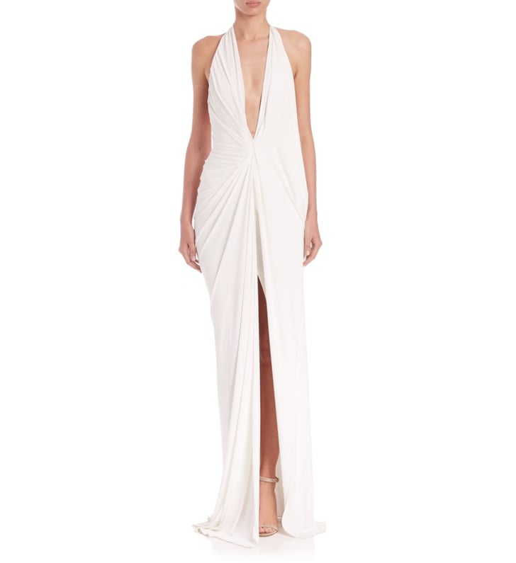 Donna Karan Jersey Halter Gown (3,495) Best Beach Wedding Dresses