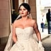 Spotted: Selena Gomez in a Fairytale Wedding Dress on the 