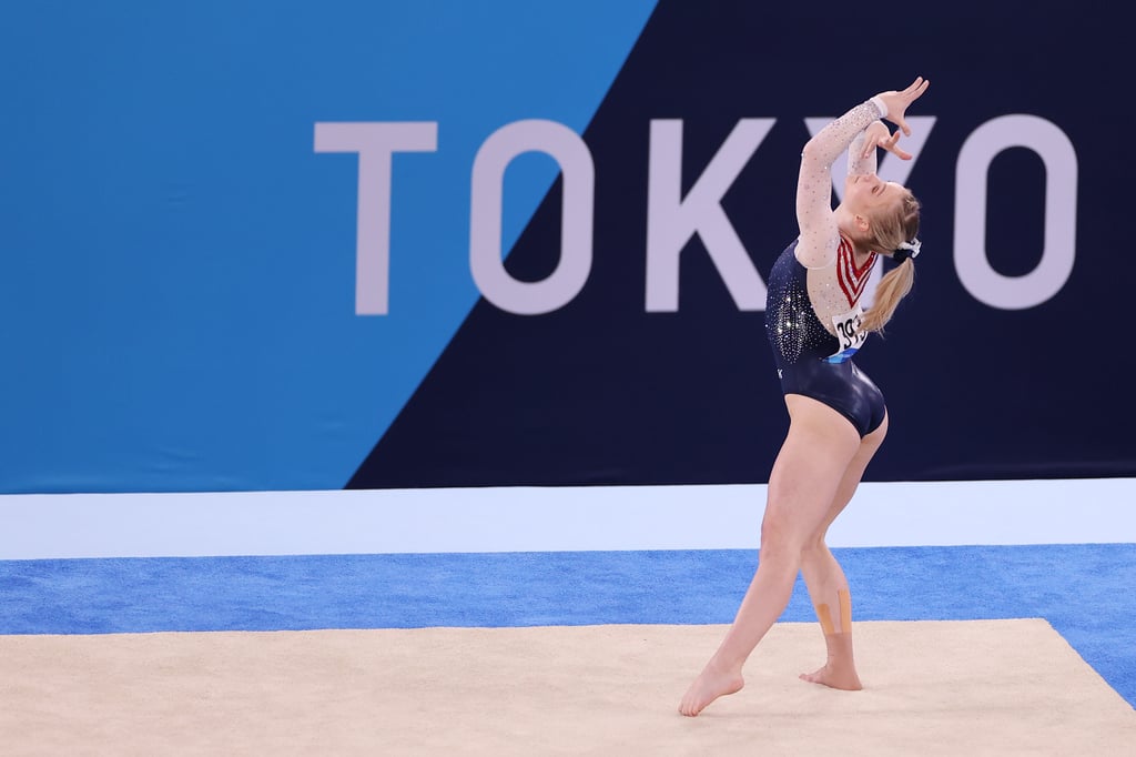 Jade Carey Wins Gold Medal in Tokyo Olympic Floor Final