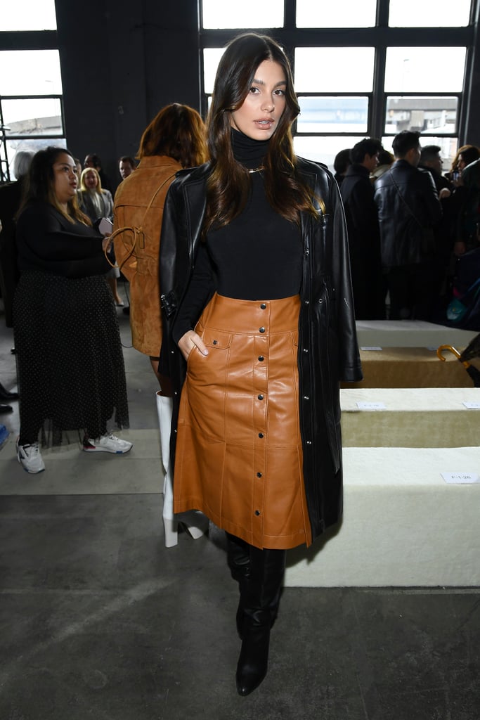 Camila Morrone at the Coach 1941 Fall 2020 Show