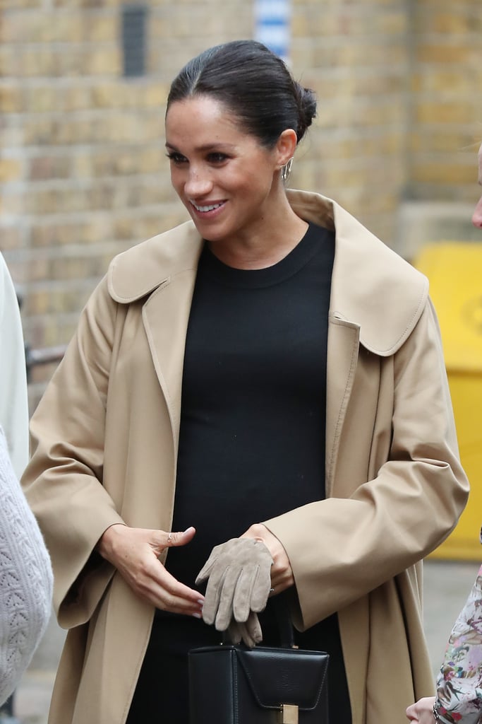 Meghan Markle Cow Print Gianvito Rossi Shoes January 2019