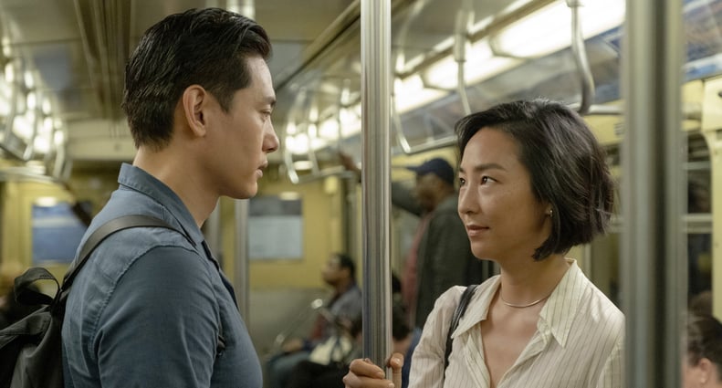 PAST LIVES, from left: Teo YOO, Greta Lee, 2023. ph: Jon Pack /  A24 / courtesy Everett Collection