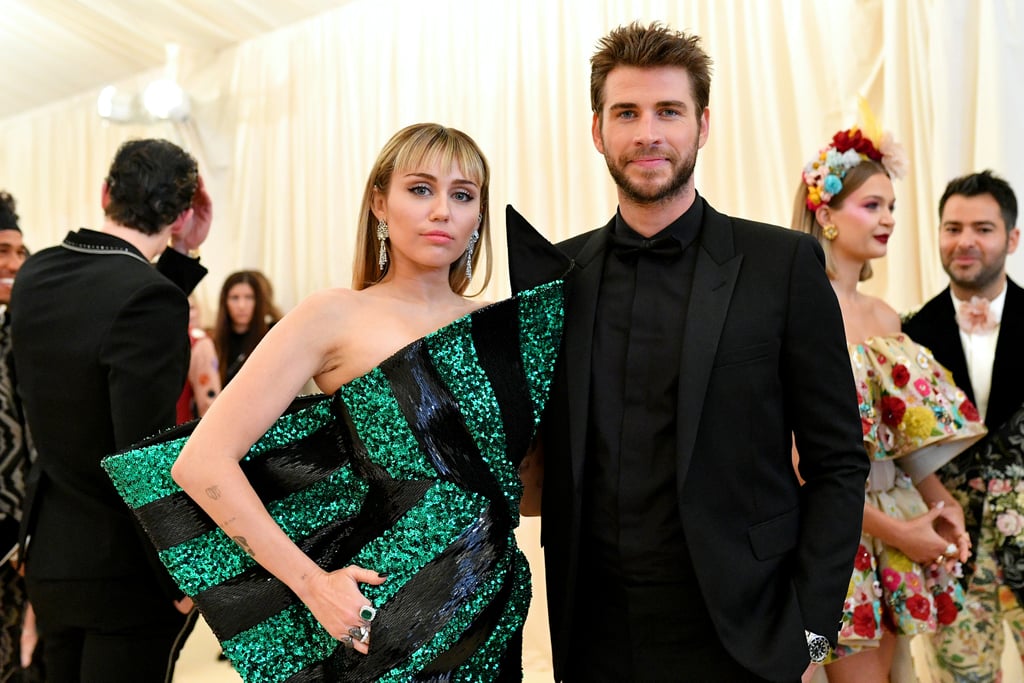 Miley Cyrus and Liam Hemsworth at the 2019 Met Gala