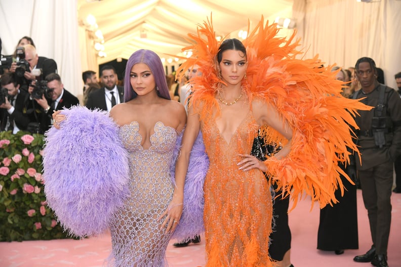 Kendall and Kylie Jenner at the Met Gala 2019