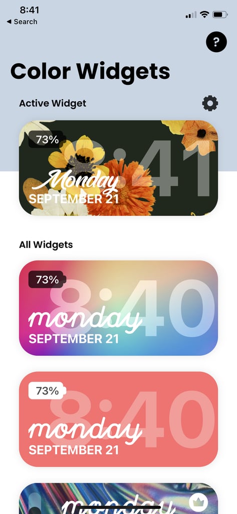 How to create your own widgets with Colour Widgets app.