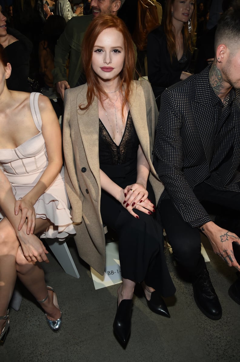 Madelaine Petsch at a Jonathan Simkhai Show in 2018