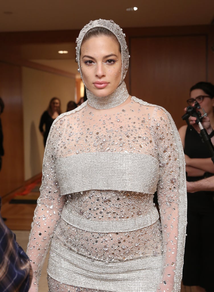 Ashley Graham Walking at Christian Siriano