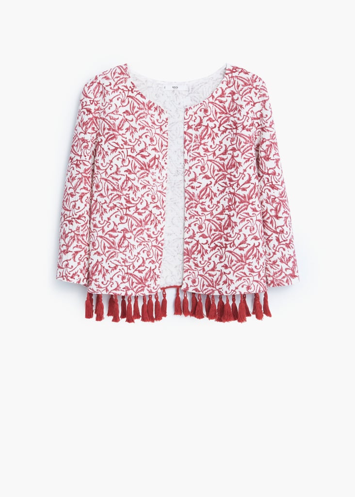 Mango Printed Cotton Jacket ($70)