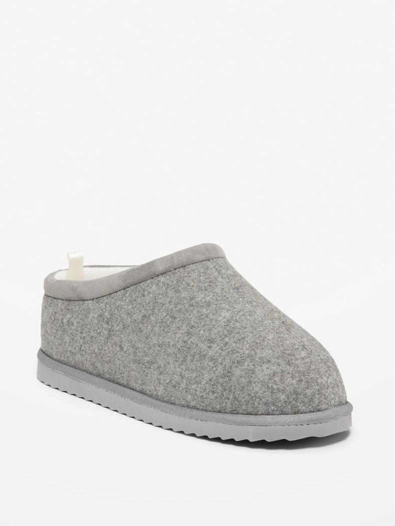 Old Navy Boy's Heather-Gray Slippers