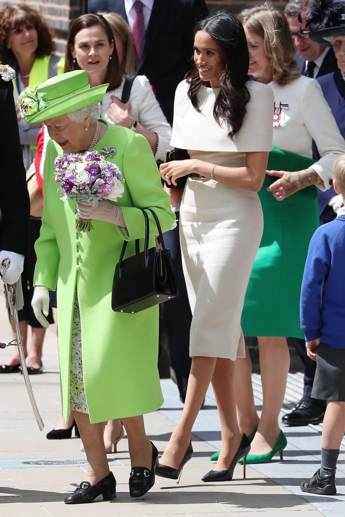 Meghan Markle and Queen Elizabeth II Pictures