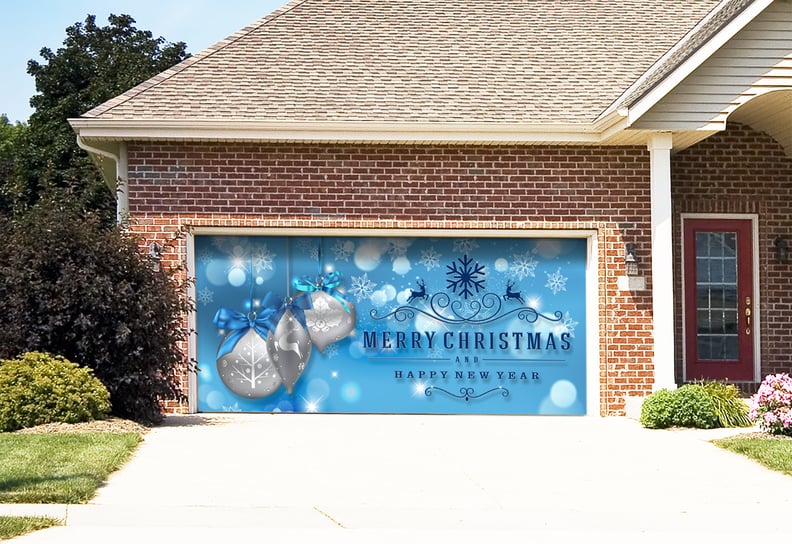 Ornaments Garage Door Mural