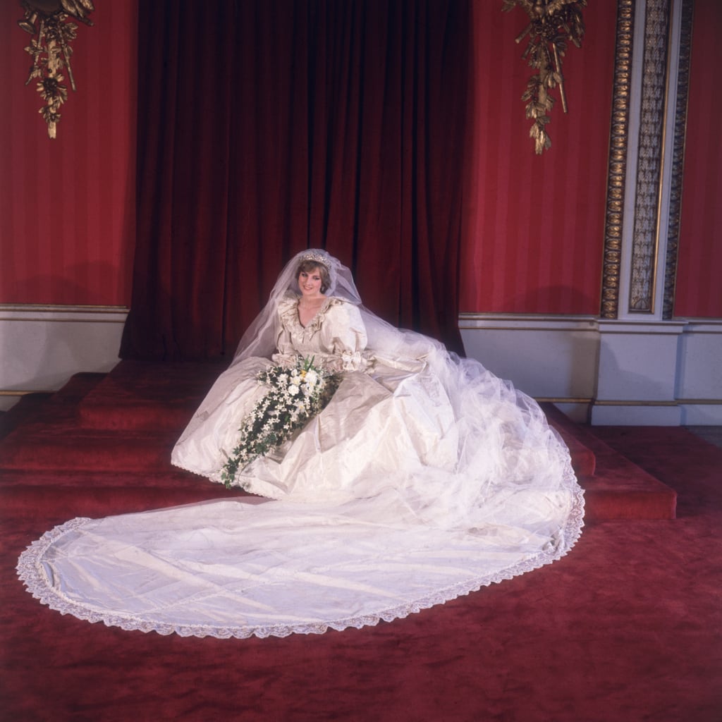 Princess Diana's Wedding Dress Display at Kensington Palace