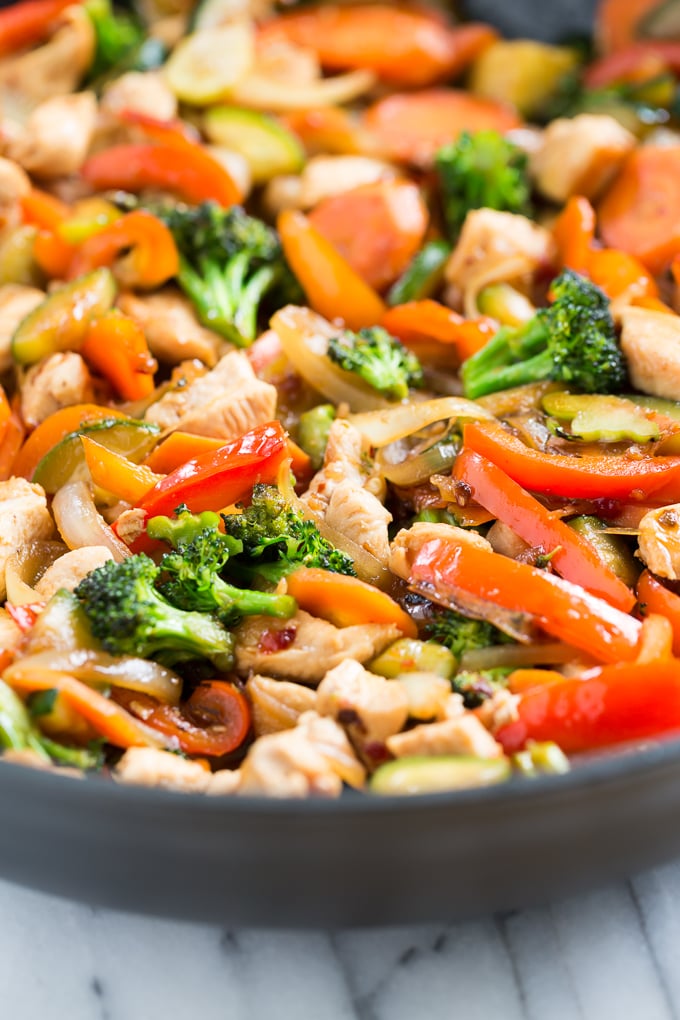 Sweet Chili Chicken Stir-Fry