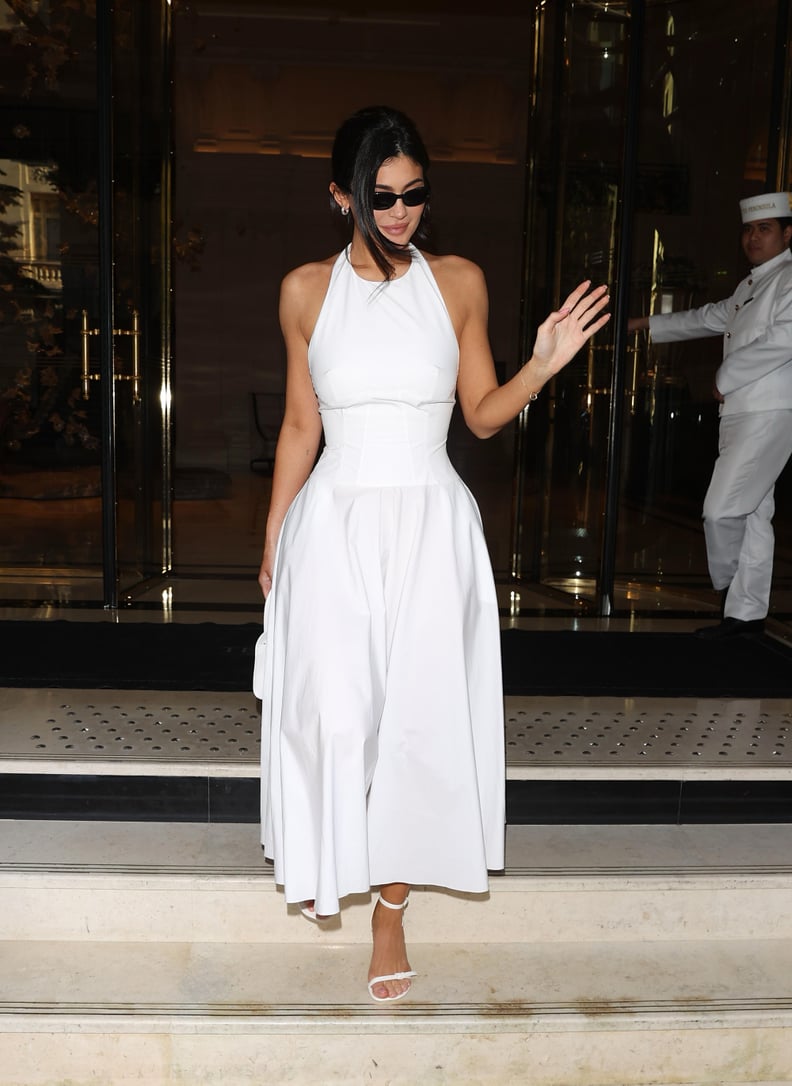 Kylie Jenner's bandana print halter summer dress is 30% off in the