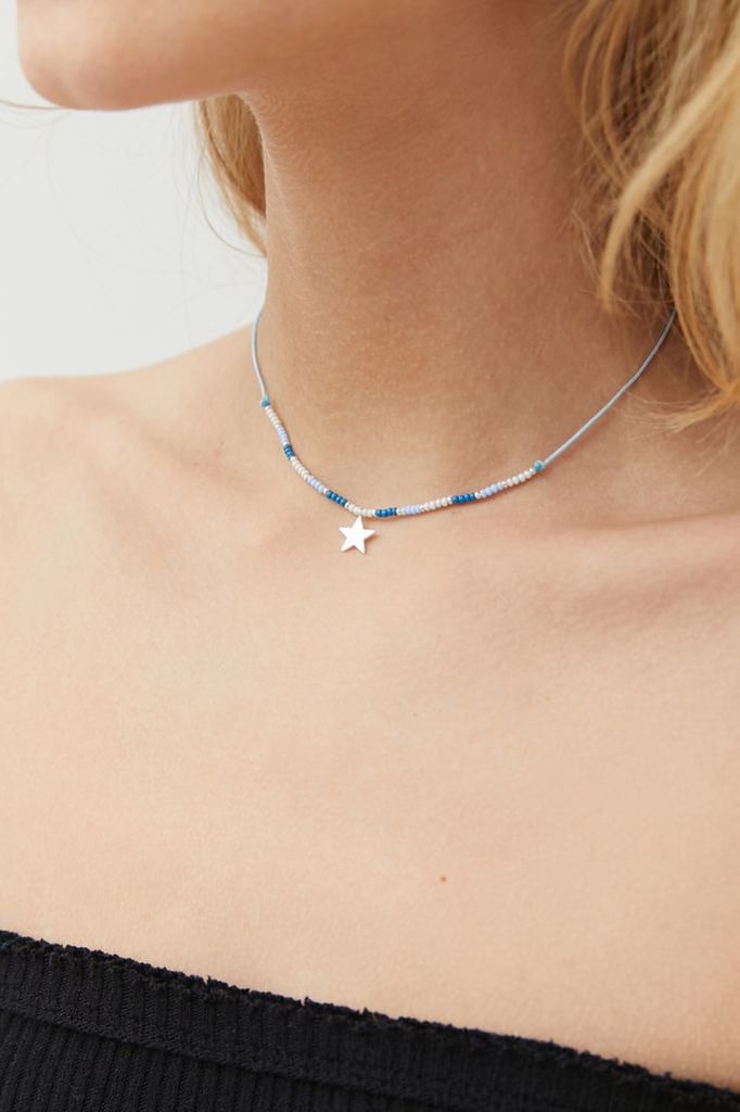 Urban Outfitters Ari Beaded Short Necklace