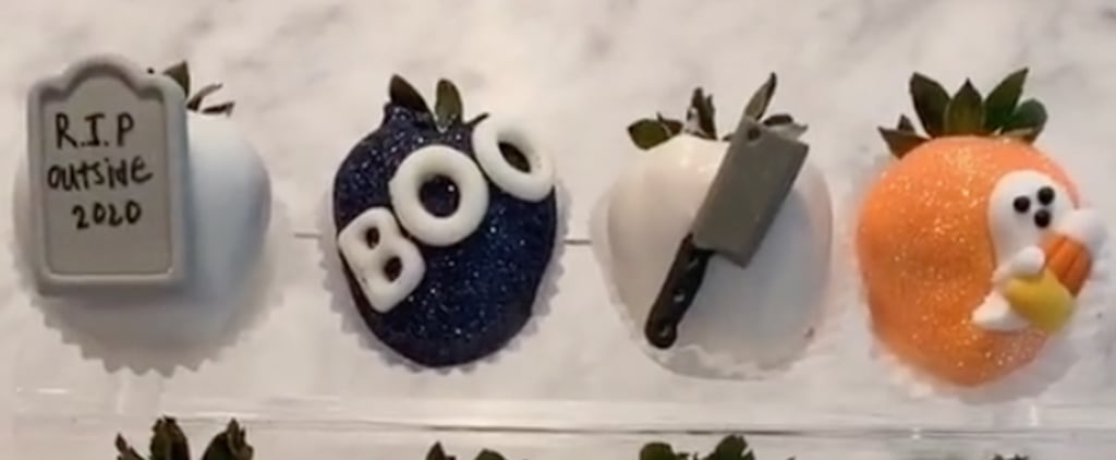 Halloween Spooky Strawberries Recipe