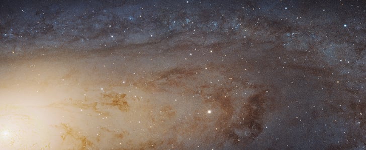 Andromeda Galaxy Photograph by Hubble Space Telescope