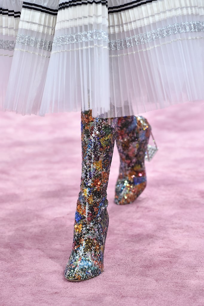 And the boots gave the clothes a run for their money.