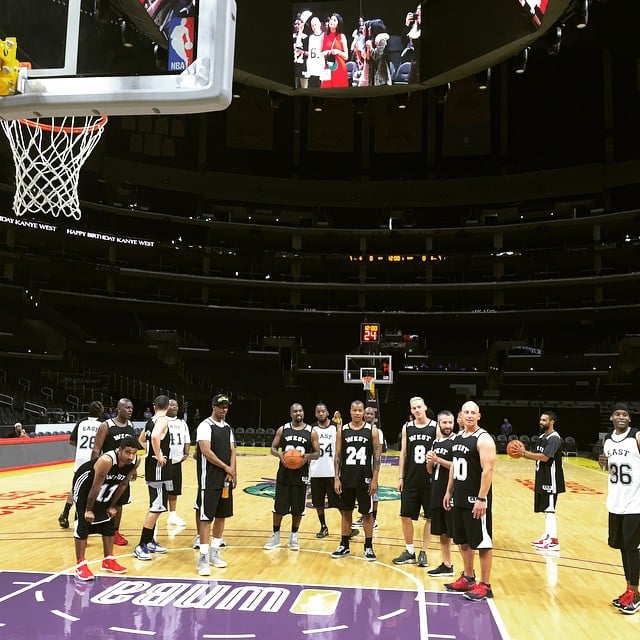 Kim Kardashian Rents Out Staples Center For Kanye West