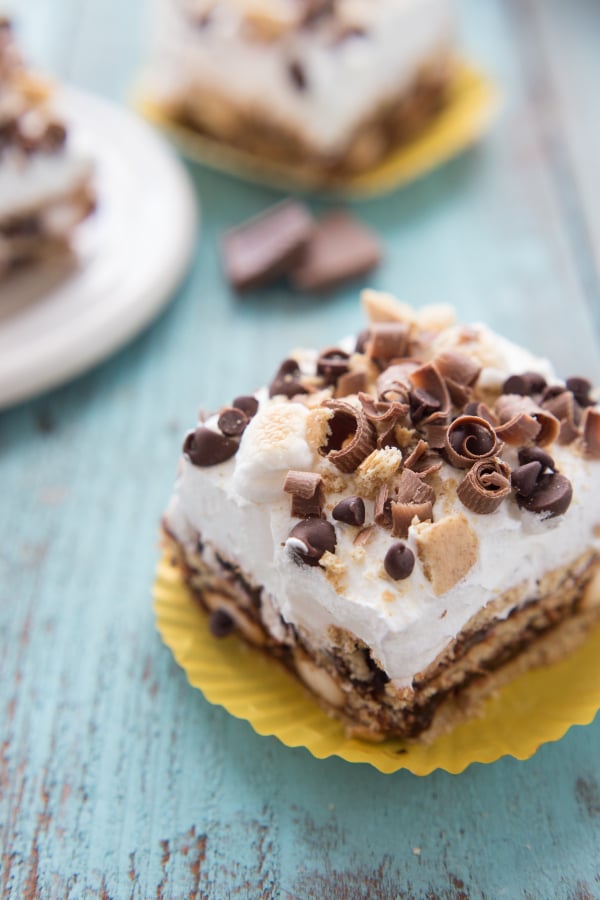 S'mores Icebox Cake