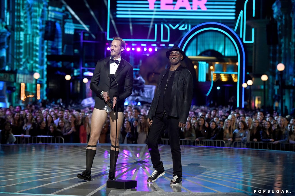 Alexander Skarsgard With No Pants at MTV Movie Awards 2016