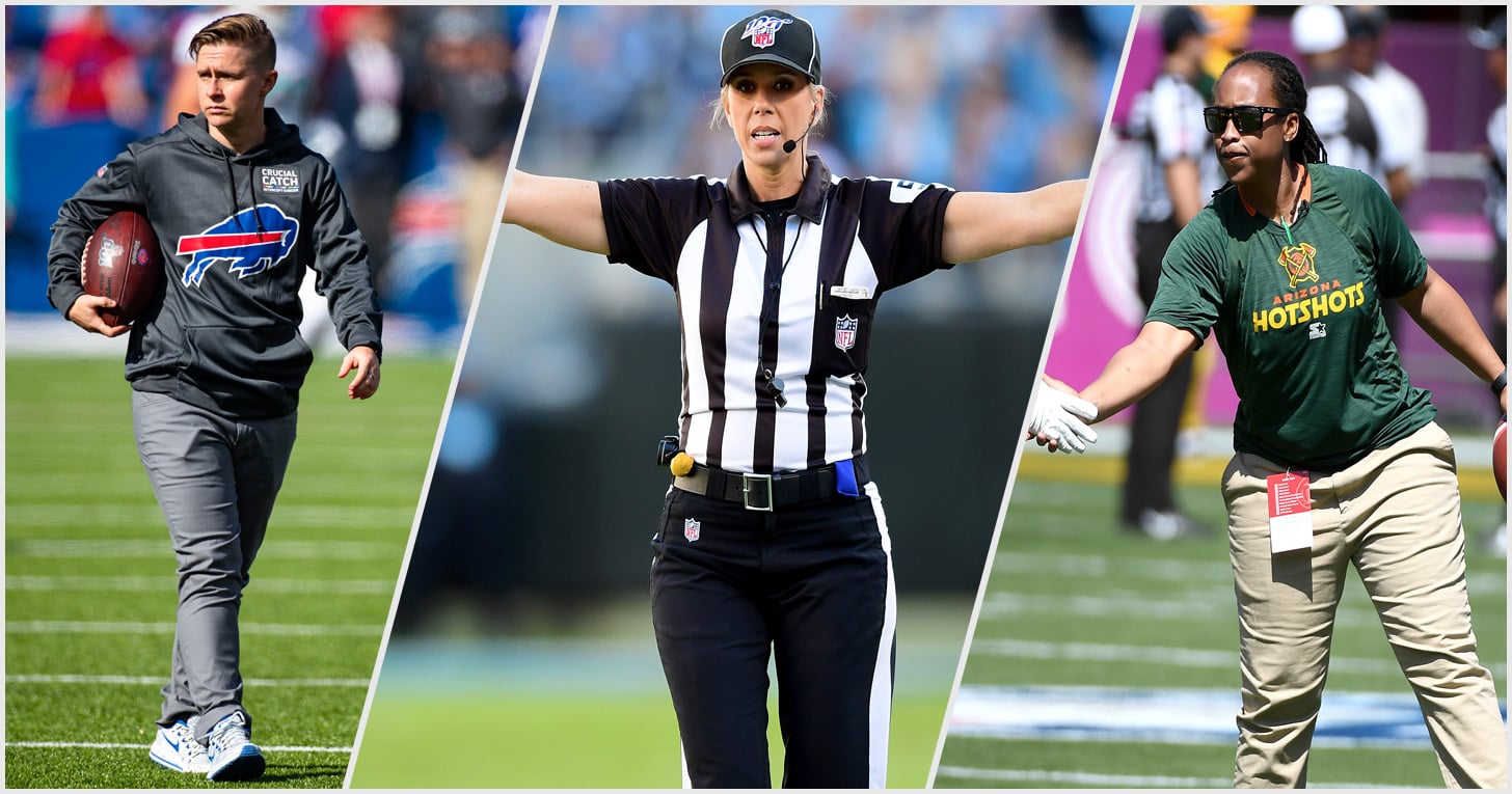 History Made 2 Women Coached and One Reffed in an NFL Game POPSUGAR