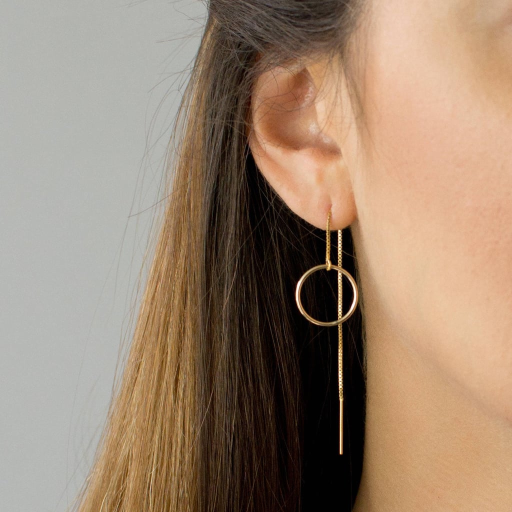 Circle Threader Earrings