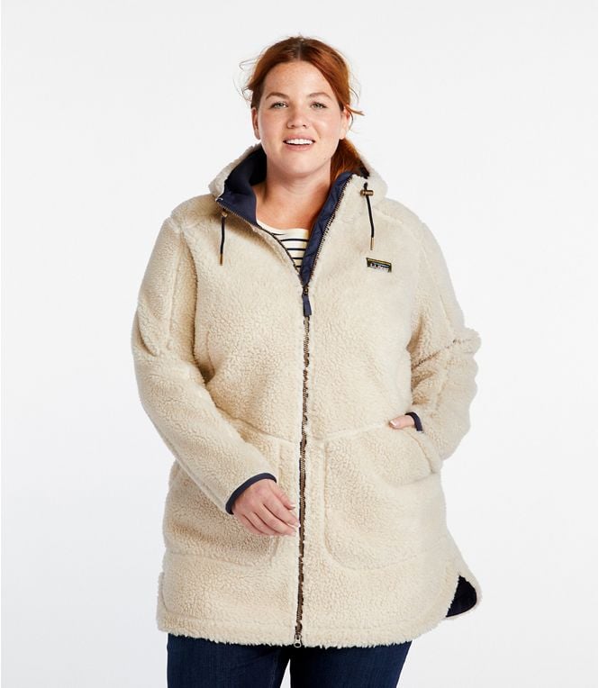 A Cozy Coat: L.L. Bean Mountain Pile Fleece Coat