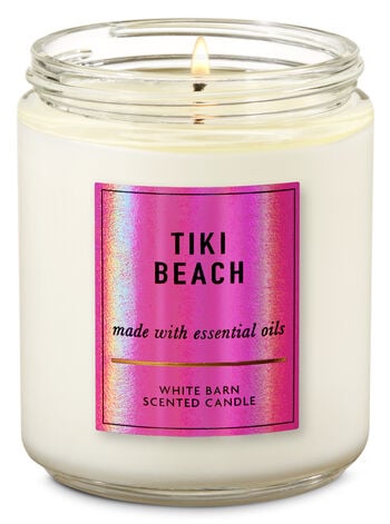 Tiki Beach Single Wick Candle