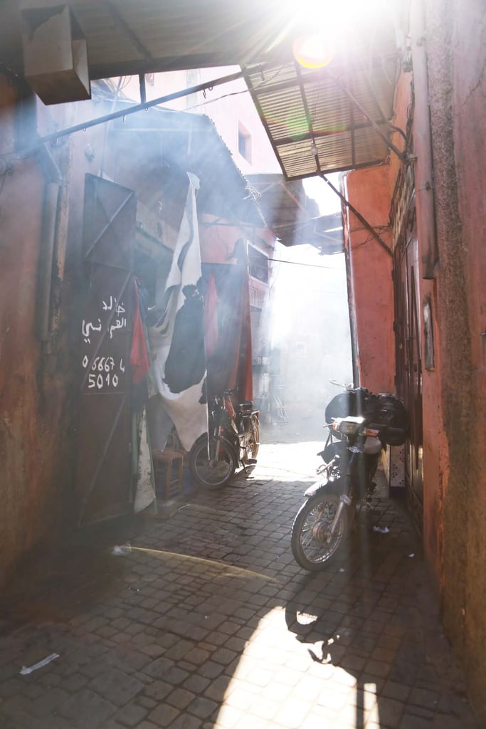 The mystery of the Souks grabbed me right from the start. We let ourselves get lost in the maze and soaked in the experience. Our first stop was to a shop that sold medicinal oils and herbs. Aside from inhaling the amazing aroma of herbs and oils, I came away with a new beauty tip! Apply pure rose oil under your eyes at night to take away dark circles and bags.