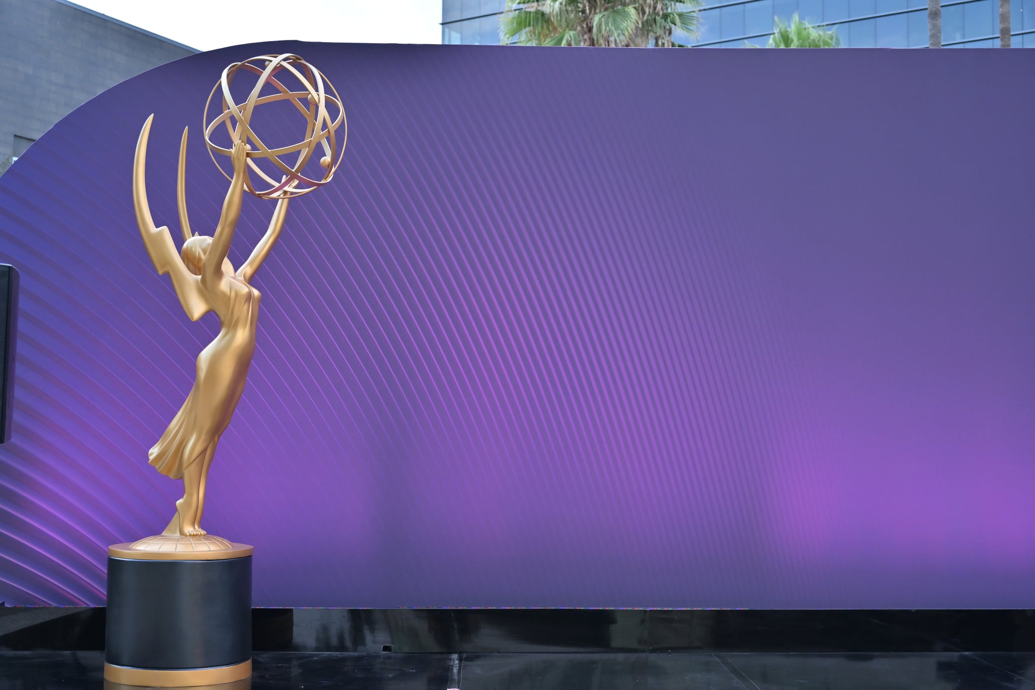 A view of the Emmy statue at the press preview for the 74th Primetime Emmy Awards at the Academy of Television Arts and Sciences on September 8, 2022 in North Hollywood, California. (Photo by Michael Buckner/Variety via Getty Images)