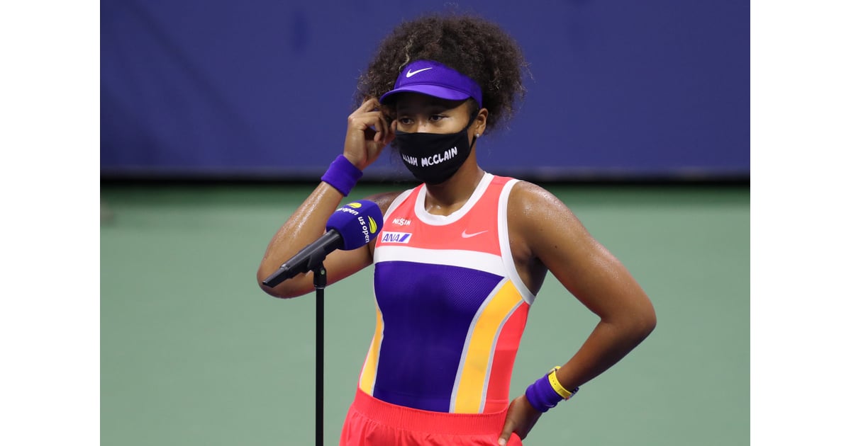 Naomi Osaka Wears an Elijah McClain Mask For Round 2 of ...