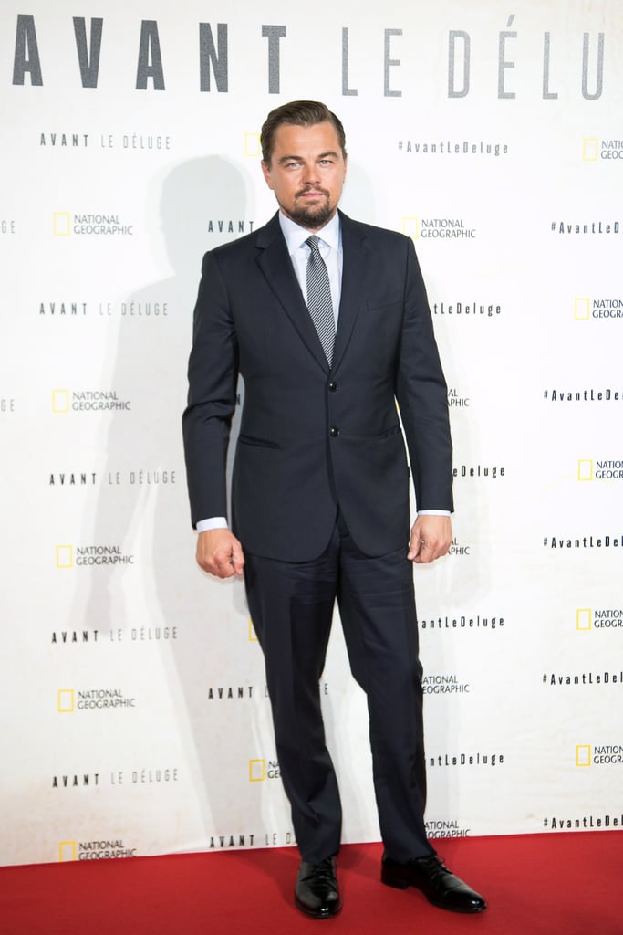 Leonardo DiCaprio at Before the Flood Premiere in Paris 2016