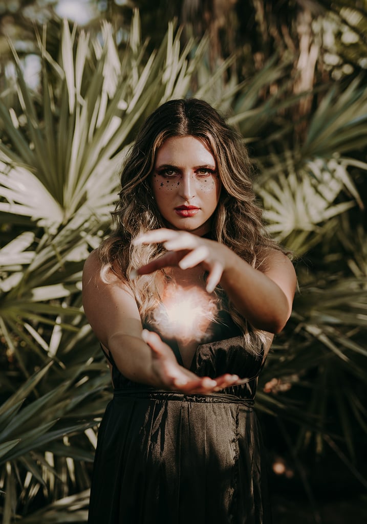 Witch-Inspired Halloween Wedding Shoot​