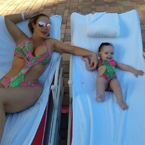 Coco Austin Bikini Pictures With Baby Chanel