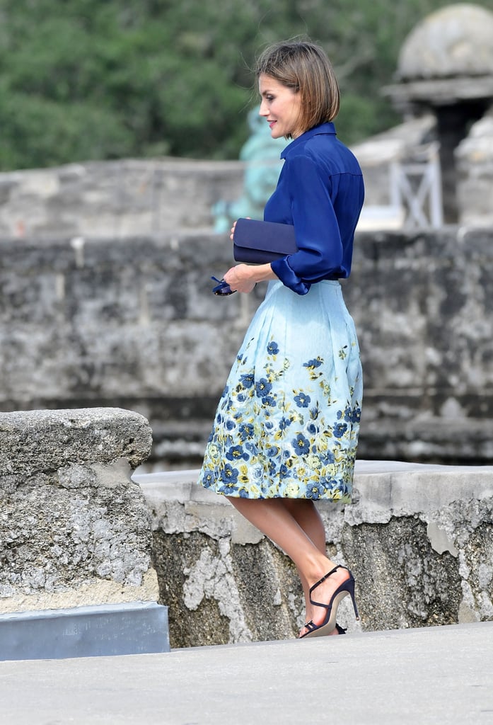 Queen Letizia and King Felipe Visit St. Augustine