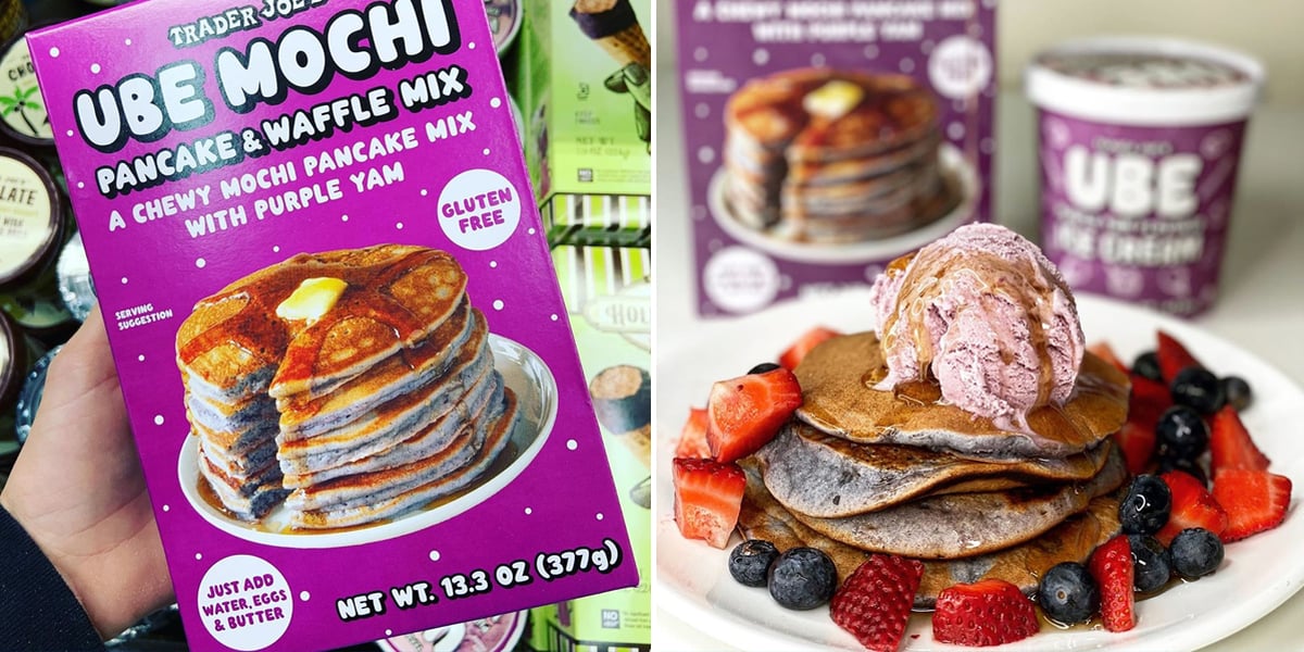 Trader Joe's Now Has Purple Ube Mochi Pancake and Waffle Mix POPSUGAR