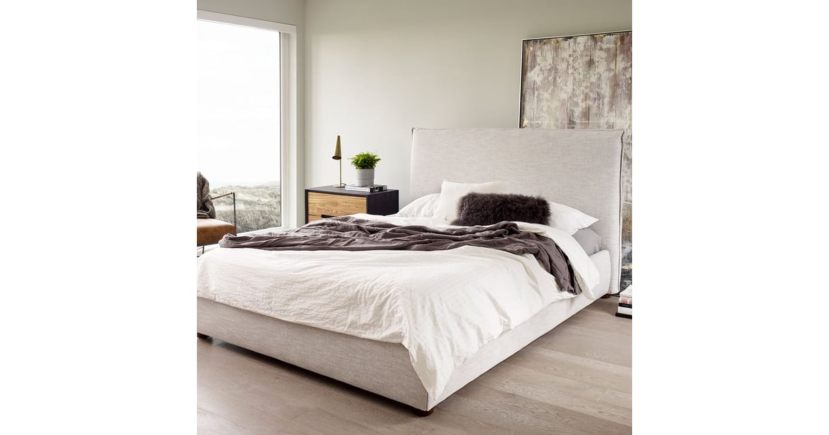 A Classic Bed West Elm Simple Modern Upholstered Bed The Best Beds