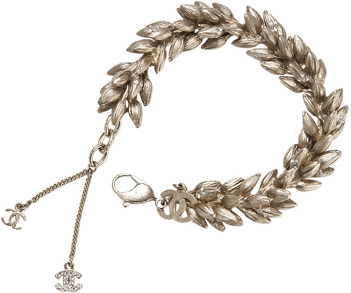 Chanel Gold Metal Bracelet ($596)