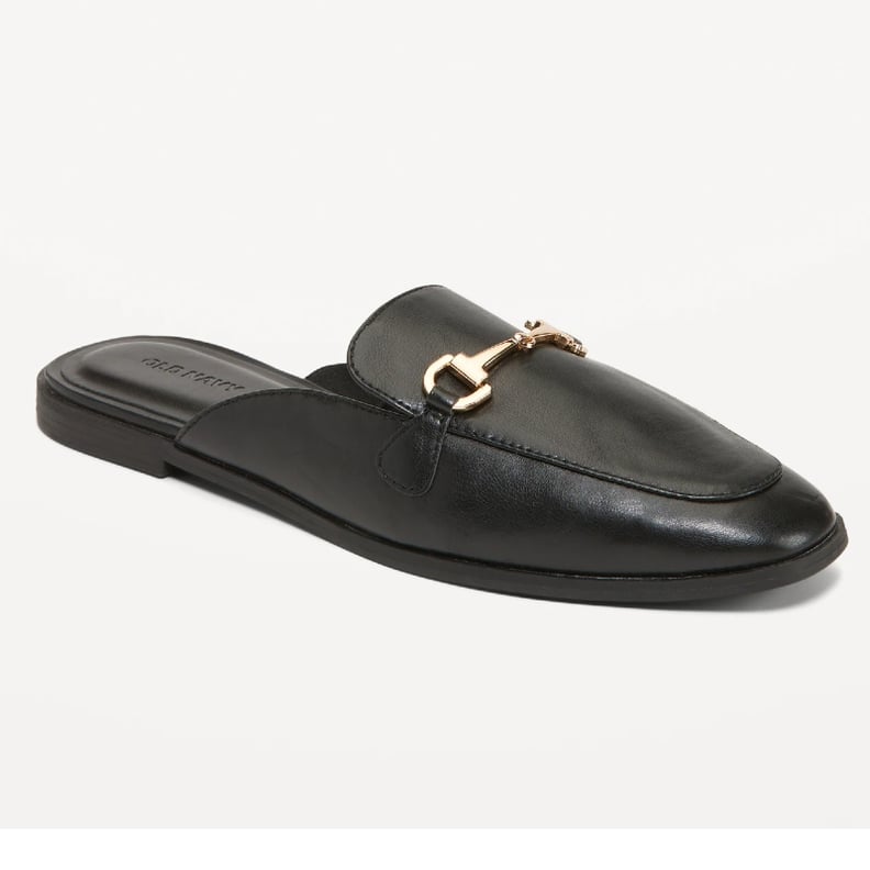 Best Faux-Leather Loafer Mule Shoes